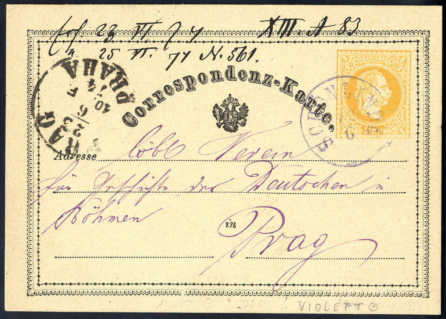 Lot 1844 - europe Austria Cancellations Bohemia - Viennafil Auktionen 63rd LIVE AUCTION Lot 1844 - europe Austria Cancellations Bohemia - Viennafil Auktionen 63rd LIVE AUCTION