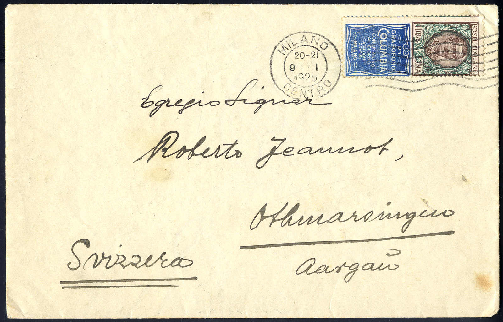 Lot 770 - europe Italian Reign Advertising Combination -  Viennafil Auktionen 63rd LIVE AUCTION