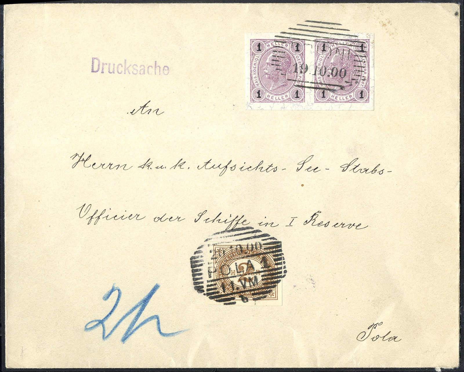 Lot 2374 - europe Austria 1890-1918 Issues -  Viennafil Auktionen Auction #73 Worldwide Mail Auction: Italy, Austria, Germany, Europe and Overseas