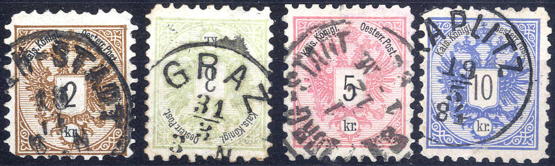 Lot 2129 - europe Austria Issue 1883 - Viennafil Auktionen 63rd LIVE AUCTION Lot 2129 - europe Austria Issue 1883 - Viennafil Auktionen 63rd LIVE AUCTION
