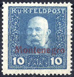 4810: Österreich Feldpost Montenegro