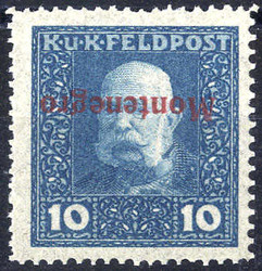 4810: Österreich Feldpost Montenegro