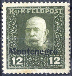 4810: Österreich Feldpost Montenegro