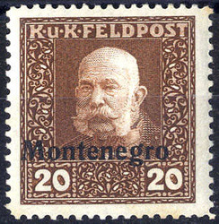 4810: Österreich Feldpost Montenegro