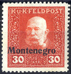 4810: Österreich Feldpost Montenegro