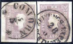 4745057: Österreich Zeitungsmarke 1858/59 - Zeitungsmarken