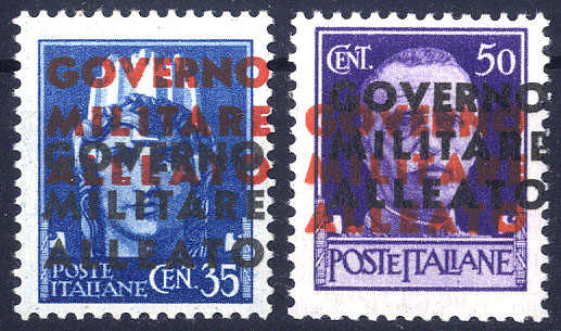 Lot 1123 - europe Military Government Naples -  Viennafil Auktionen 63rd LIVE AUCTION