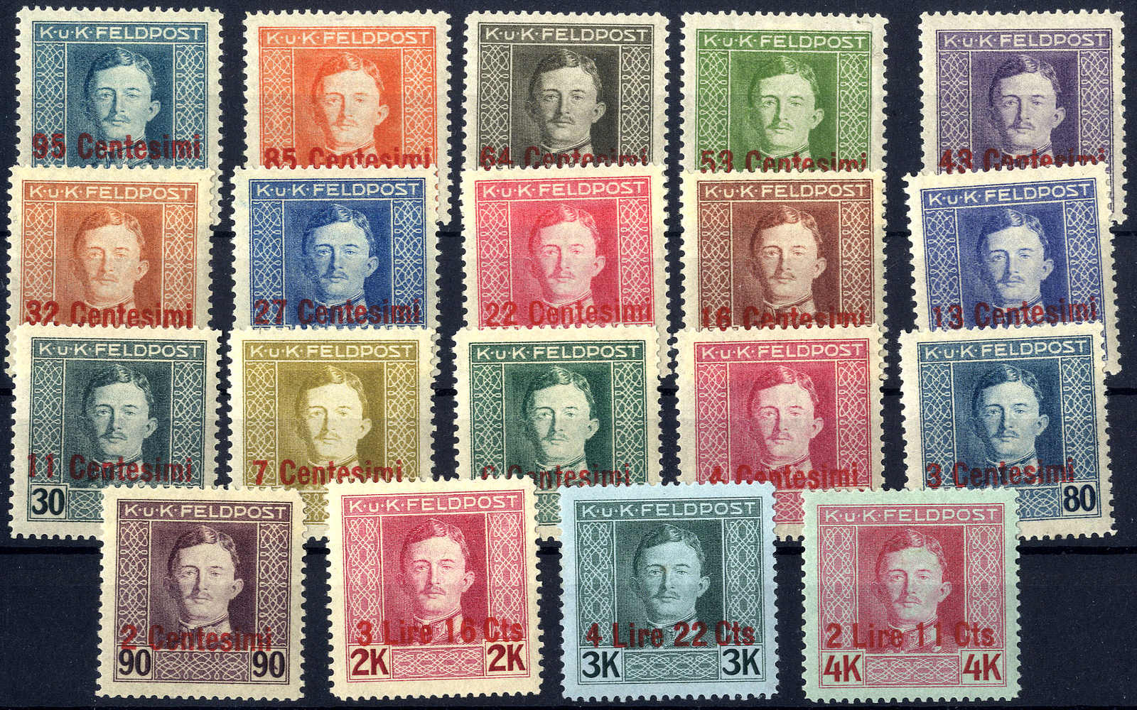 Lot 954 - europe Field Post Italy - Viennafil Auktionen 63rd LIVE AUCTION Lot 954 - europe Field Post Italy - Viennafil Auktionen 63rd LIVE AUCTION