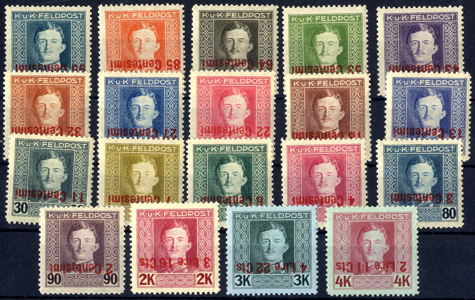 Lot 955 - europe Field Post Italy - Viennafil Auktionen 63rd LIVE AUCTION Lot 955 - europe Field Post Italy - Viennafil Auktionen 63rd LIVE AUCTION