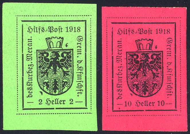Lot 1057 - europe italy local issue meran -  Viennafil Auktionen 63rd LIVE AUCTION