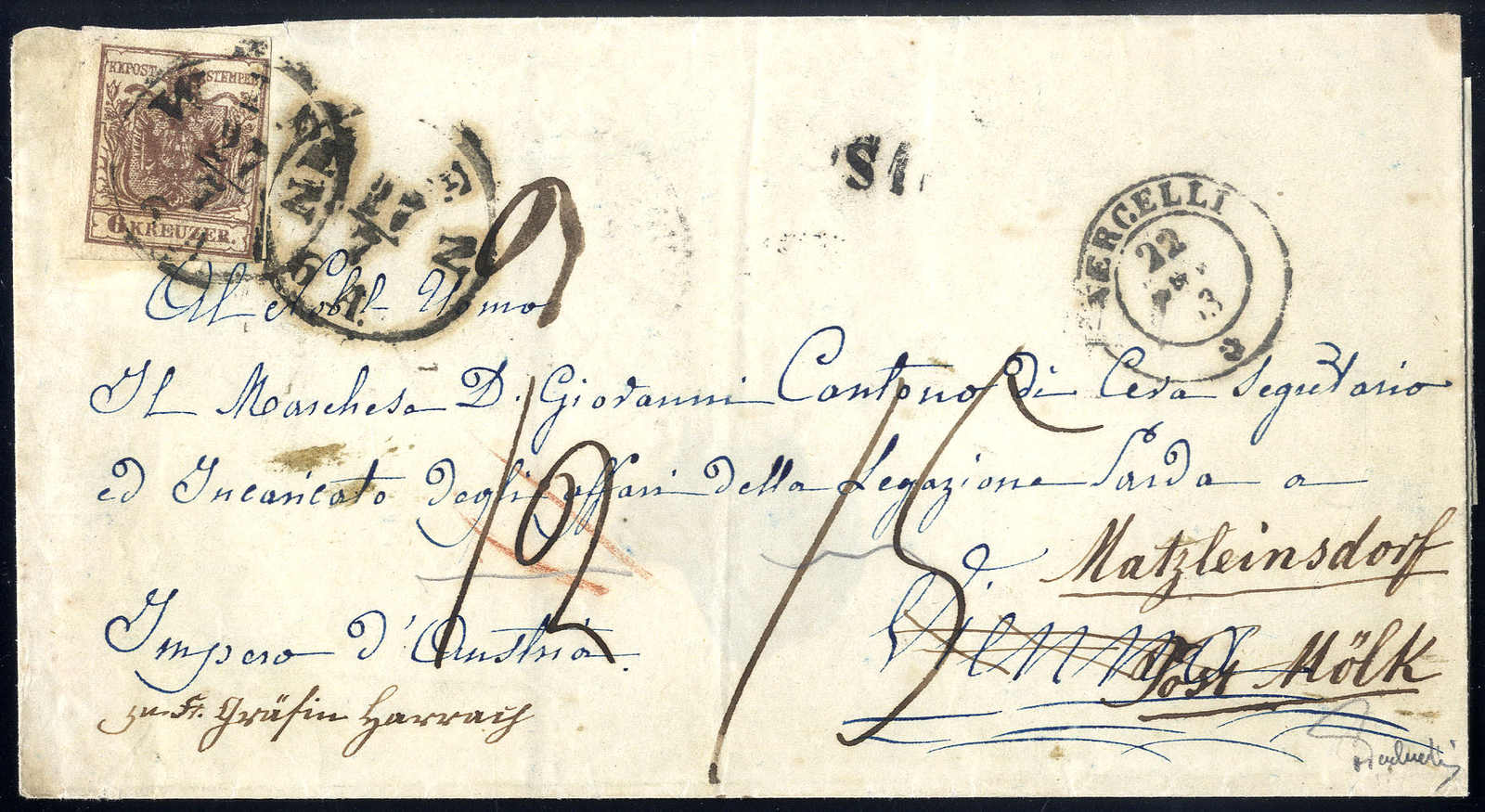 Lot 1924 - europe austria issue 1850 - Viennafil Auktionen 63rd LIVE AUCTION Lot 1924 - europe austria issue 1850 - Viennafil Auktionen 63rd LIVE AUCTION