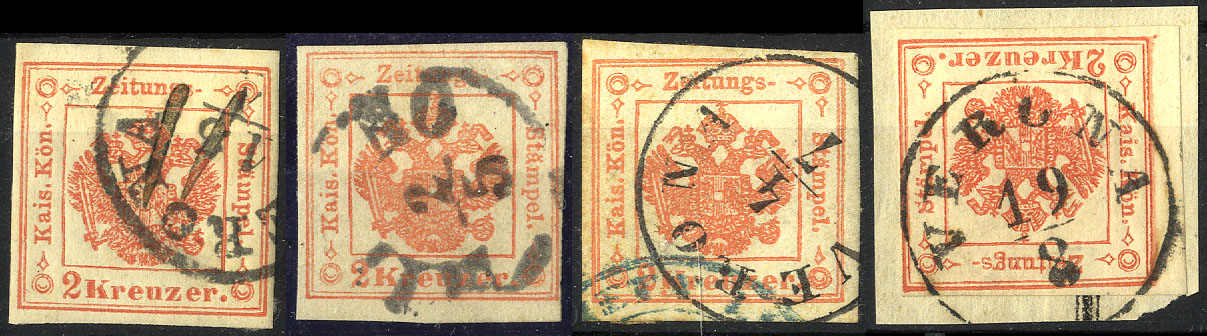 Lot 1613 - europe lombardy venetia newspaper tax stamps - Viennafil Auktionen 63rd LIVE AUCTION Lot 1613 - europe lombardy venetia newspaper tax stamps - Viennafil Auktionen 63rd LIVE AUCTION