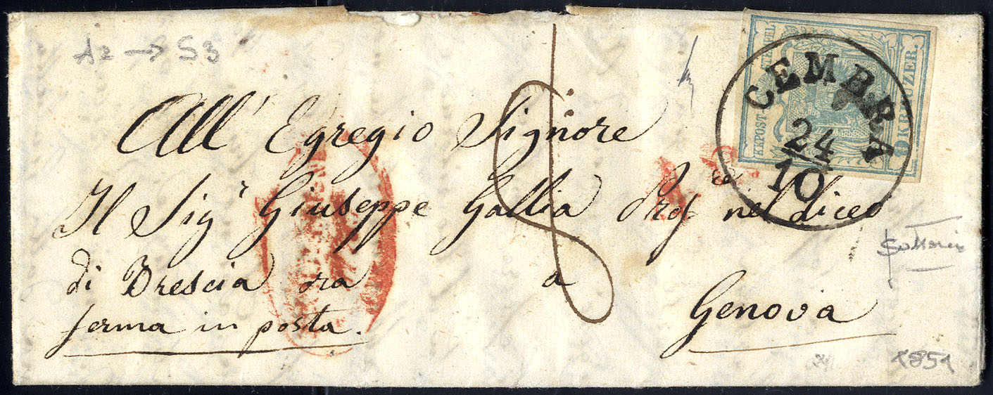 Lot 1947 - europe austria issue 1850 - Viennafil Auktionen 63rd LIVE AUCTION Lot 1947 - europe austria issue 1850 - Viennafil Auktionen 63rd LIVE AUCTION