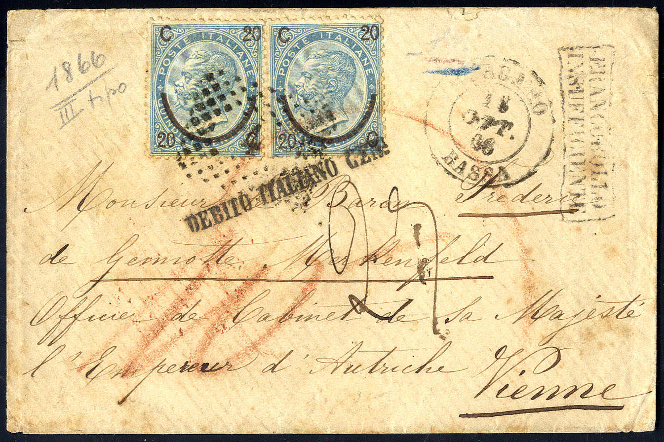 Lot 566 - europe Italian Kingdom - Viennafil Auktionen 63rd LIVE AUCTION Lot 566 - europe Italian Kingdom - Viennafil Auktionen 63rd LIVE AUCTION