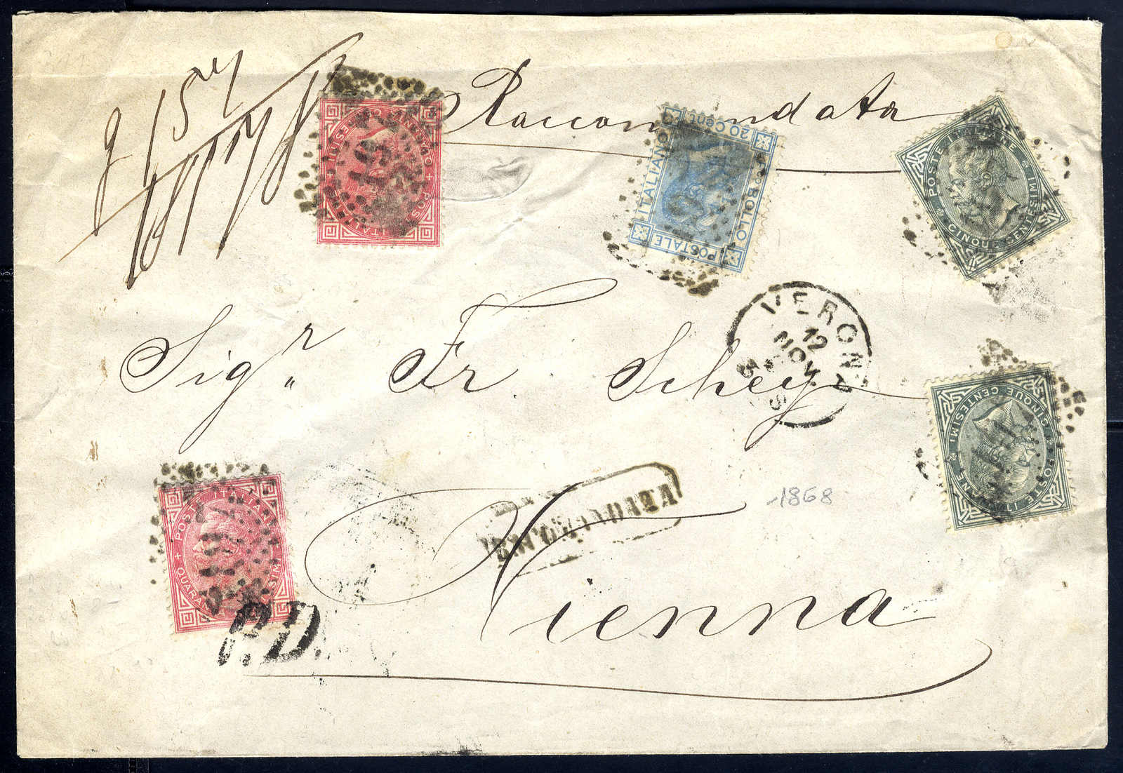 Lot 550 - europe Italian Kingdom - Viennafil Auktionen 63rd LIVE AUCTION Lot 550 - europe Italian Kingdom - Viennafil Auktionen 63rd LIVE AUCTION
