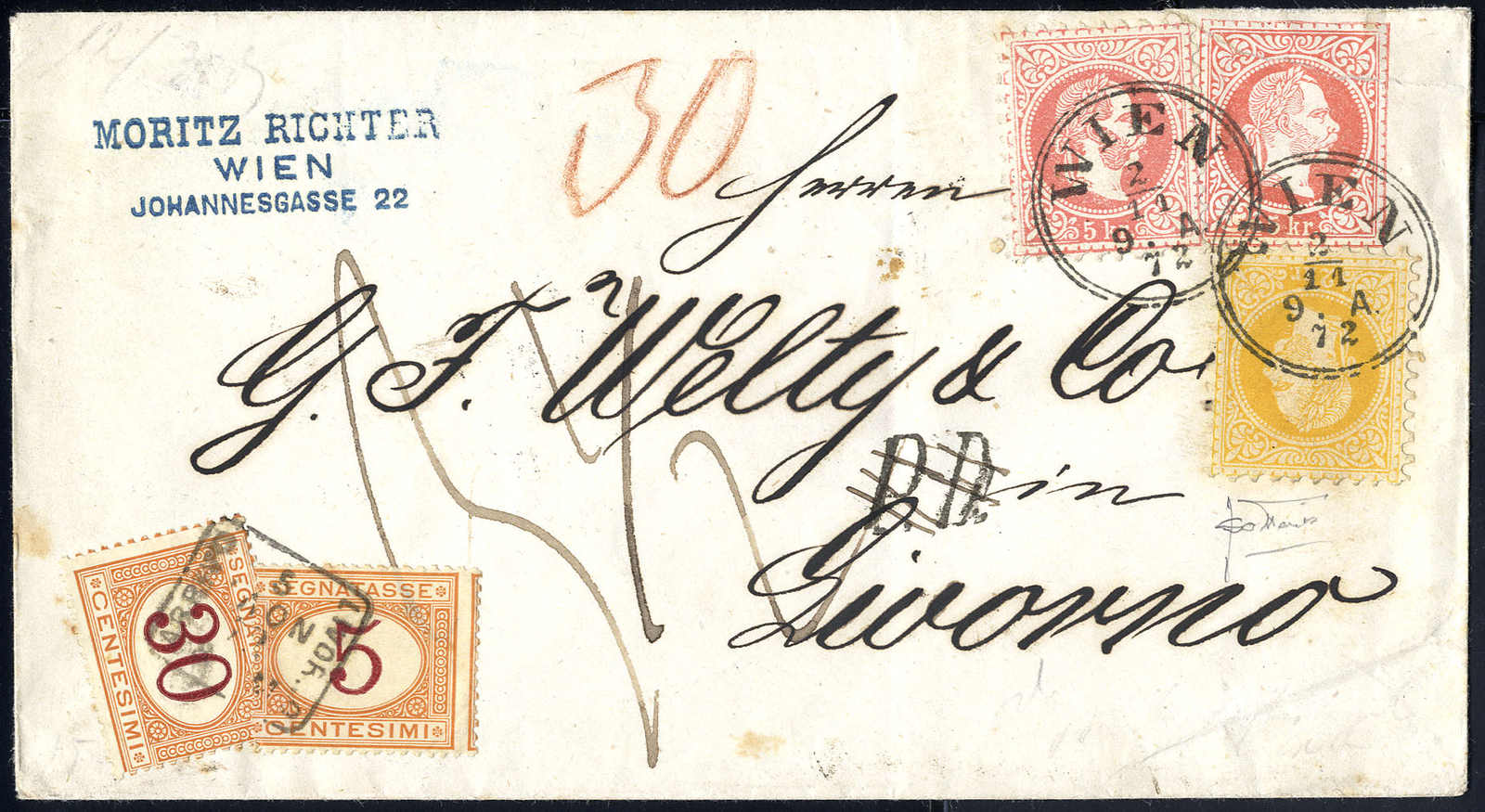 Lot 2106 - europe Austria 1867 Issue - Viennafil Auktionen 63rd LIVE AUCTION Lot 2106 - europe Austria 1867 Issue - Viennafil Auktionen 63rd LIVE AUCTION