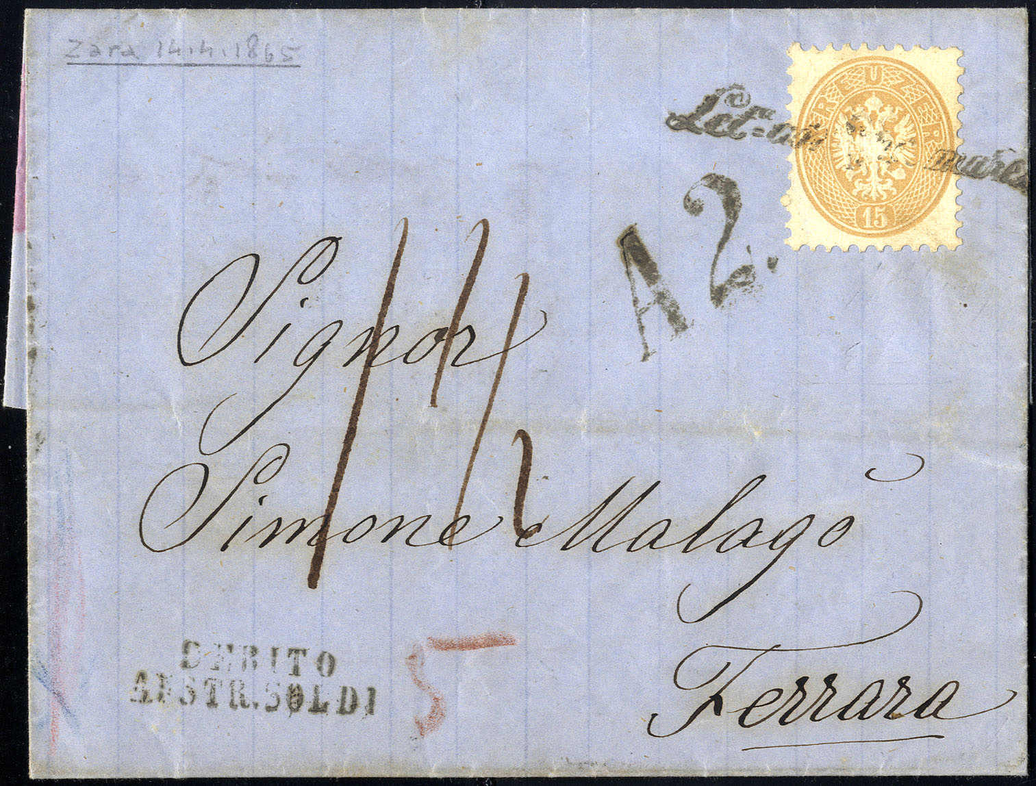 Lot 1854 - europe Austria Cancellations Dalmatia - Viennafil Auktionen 63rd LIVE AUCTION Lot 1854 - europe Austria Cancellations Dalmatia - Viennafil Auktionen 63rd LIVE AUCTION