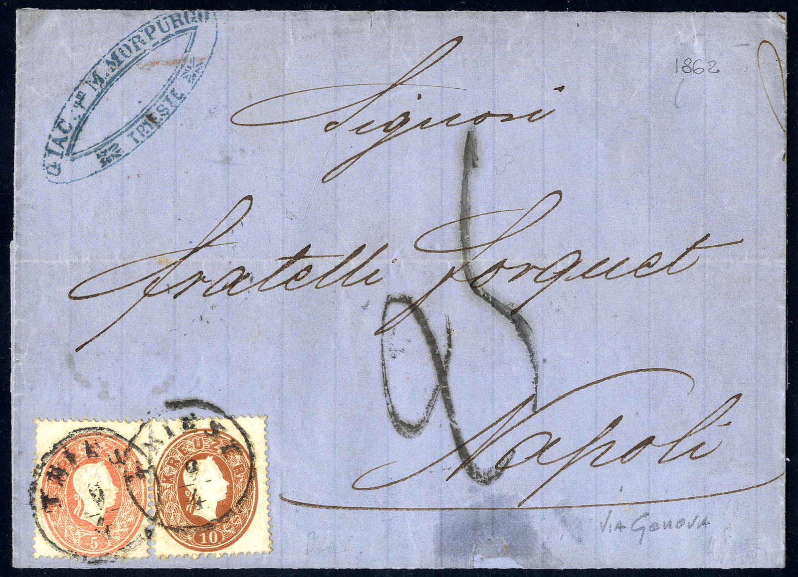Lot 1875 - europe Austria Cancellations Austrian Littoral - Viennafil Auktionen 63rd LIVE AUCTION Lot 1875 - europe Austria Cancellations Austrian Littoral - Viennafil Auktionen 63rd LIVE AUCTION