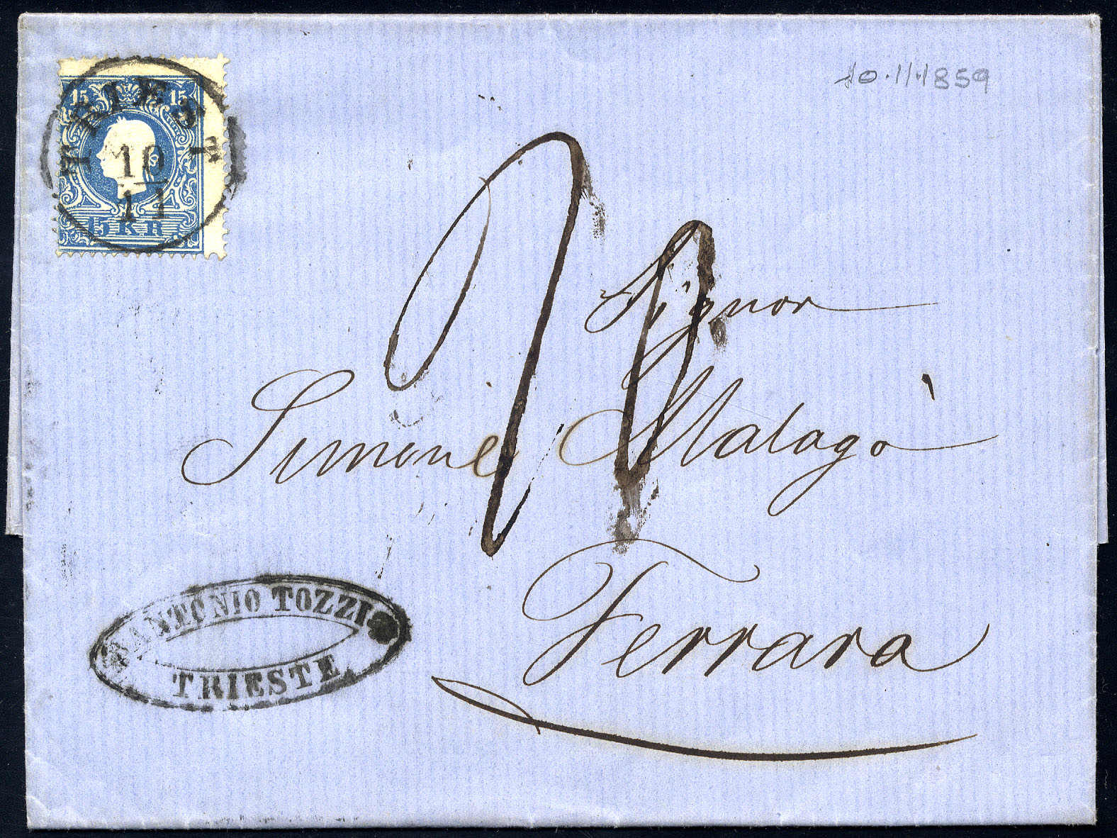 Lot 1996 - europe Austria 1858 Issue -  Viennafil Auktionen 63rd LIVE AUCTION