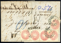 4745070: Österreich Ausgabe 1863/64