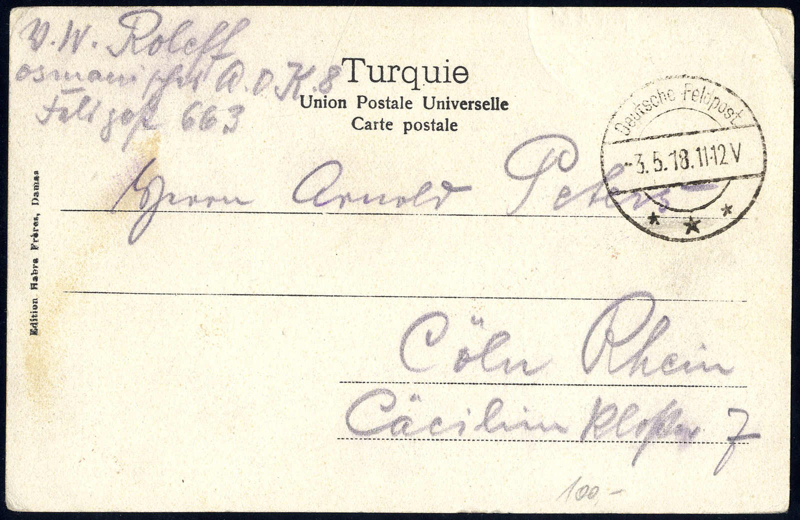 Lot 2990 - germany german post in turkey - Viennafil Auktionen 63rd LIVE AUCTION Lot 2990 - germany german post in turkey - Viennafil Auktionen 63rd LIVE AUCTION