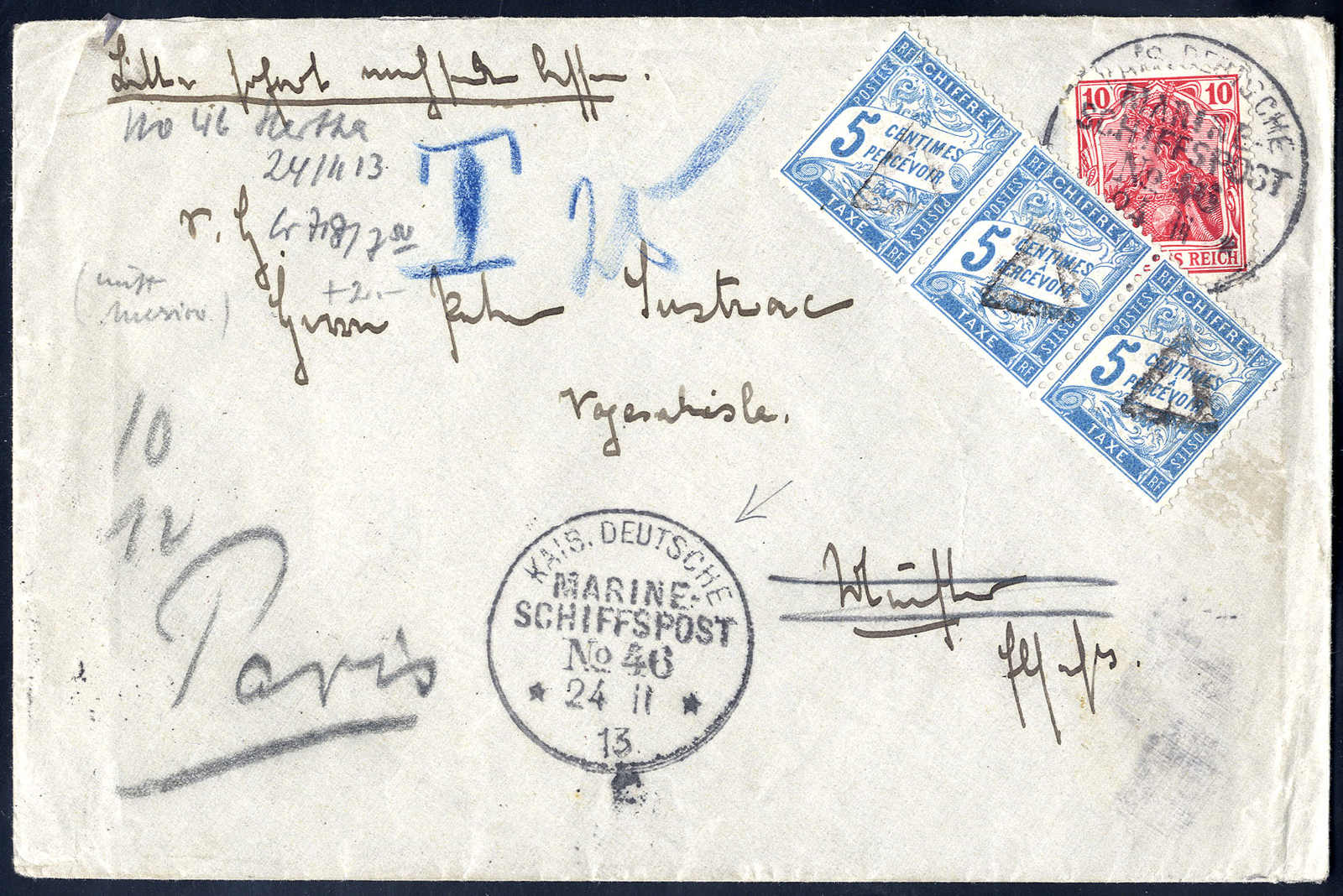Lot 3028 - germany German Ship post abraod - Seapost - Viennafil Auktionen 63rd LIVE AUCTION Lot 3028 - germany German Ship post abraod - Seapost - Viennafil Auktionen 63rd LIVE AUCTION