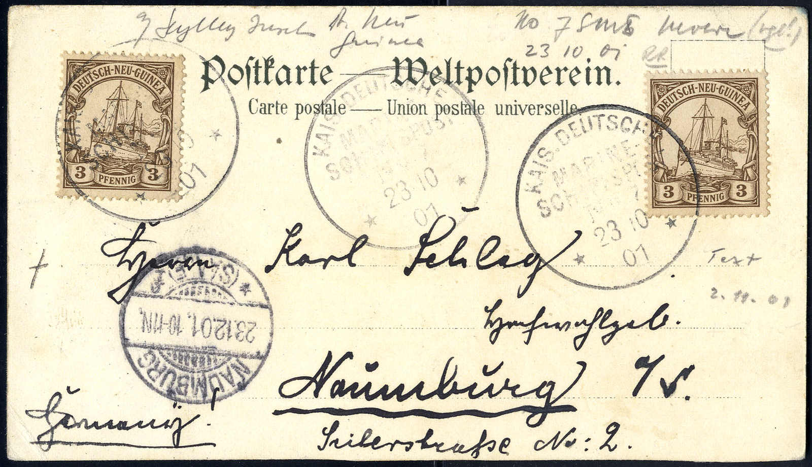 Lot 2992 - germany german new guinea - Viennafil Auktionen 63rd LIVE AUCTION Lot 2992 - germany german new guinea - Viennafil Auktionen 63rd LIVE AUCTION