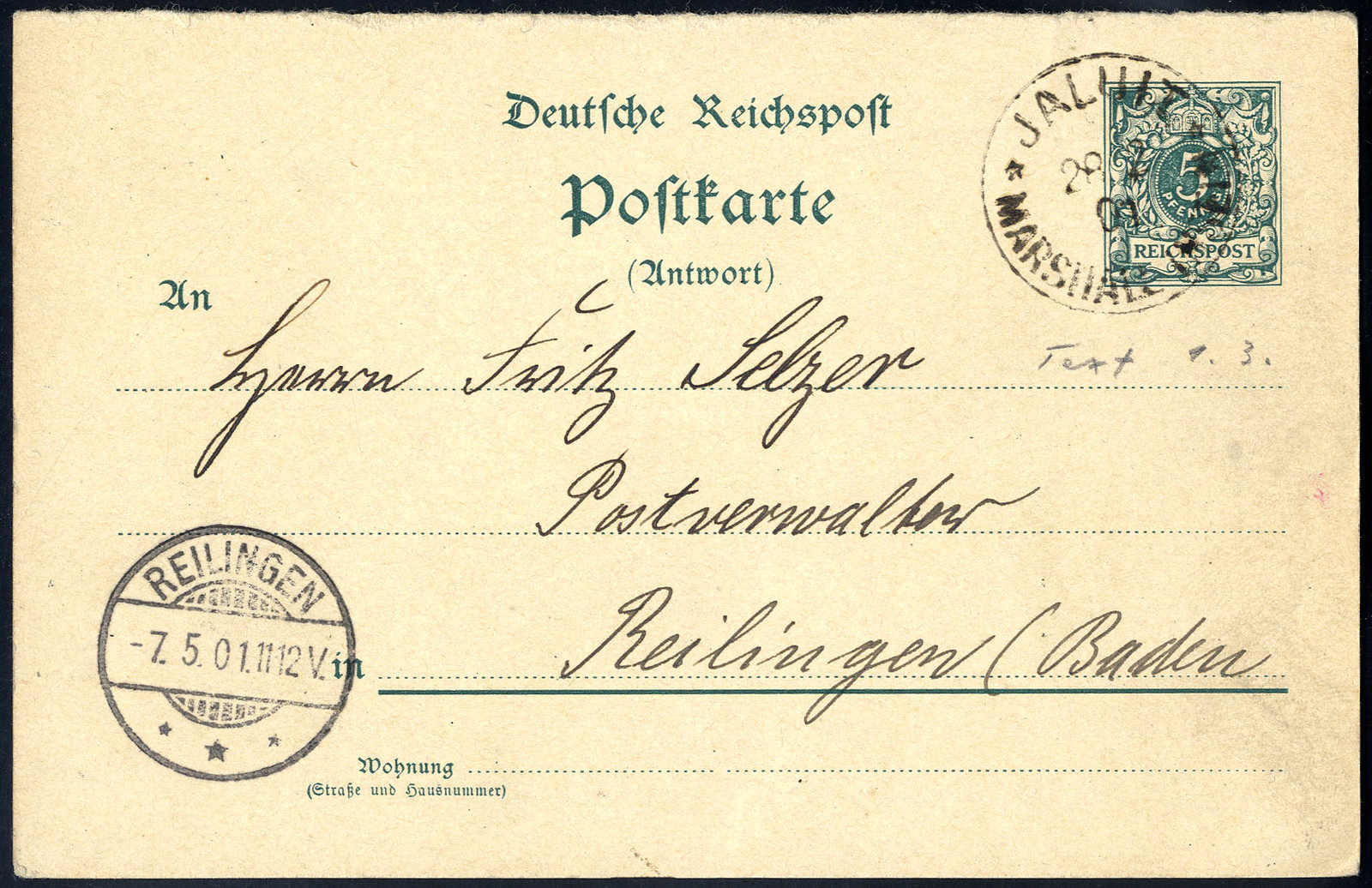Lot 3014 - germany german colonies marshall islands - Viennafil Auktionen 63rd LIVE AUCTION Lot 3014 - germany german colonies marshall islands - Viennafil Auktionen 63rd LIVE AUCTION