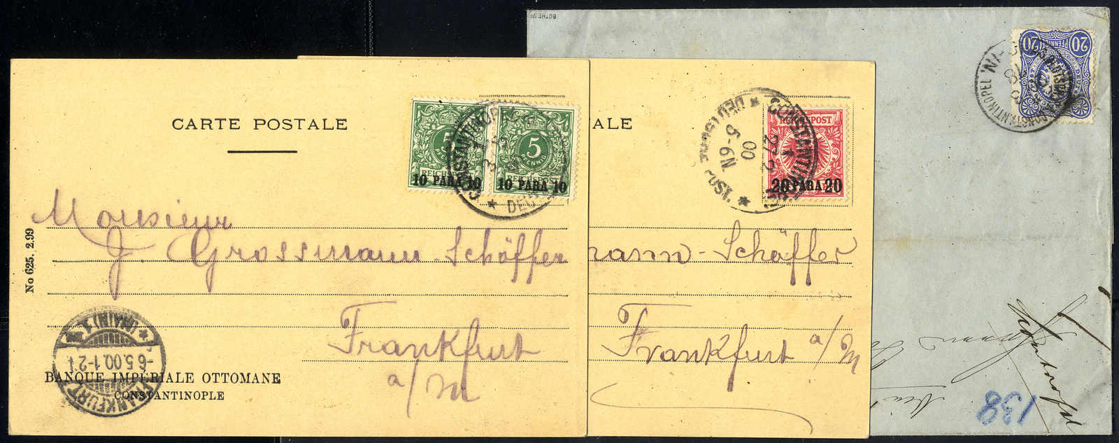 Lot 2972 - germany german post in turkey - Viennafil Auktionen 63rd LIVE AUCTION Lot 2972 - germany german post in turkey - Viennafil Auktionen 63rd LIVE AUCTION