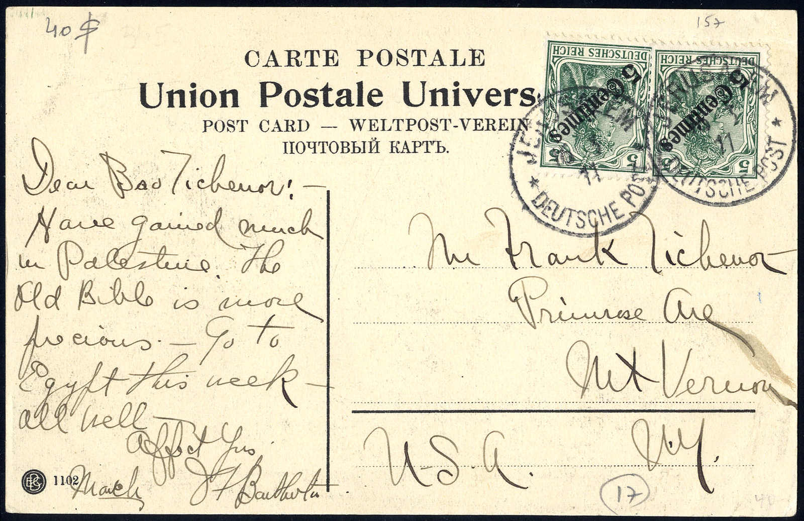Lot 2981 - germany german post in turkey - Viennafil Auktionen 63rd LIVE AUCTION Lot 2981 - germany german post in turkey - Viennafil Auktionen 63rd LIVE AUCTION