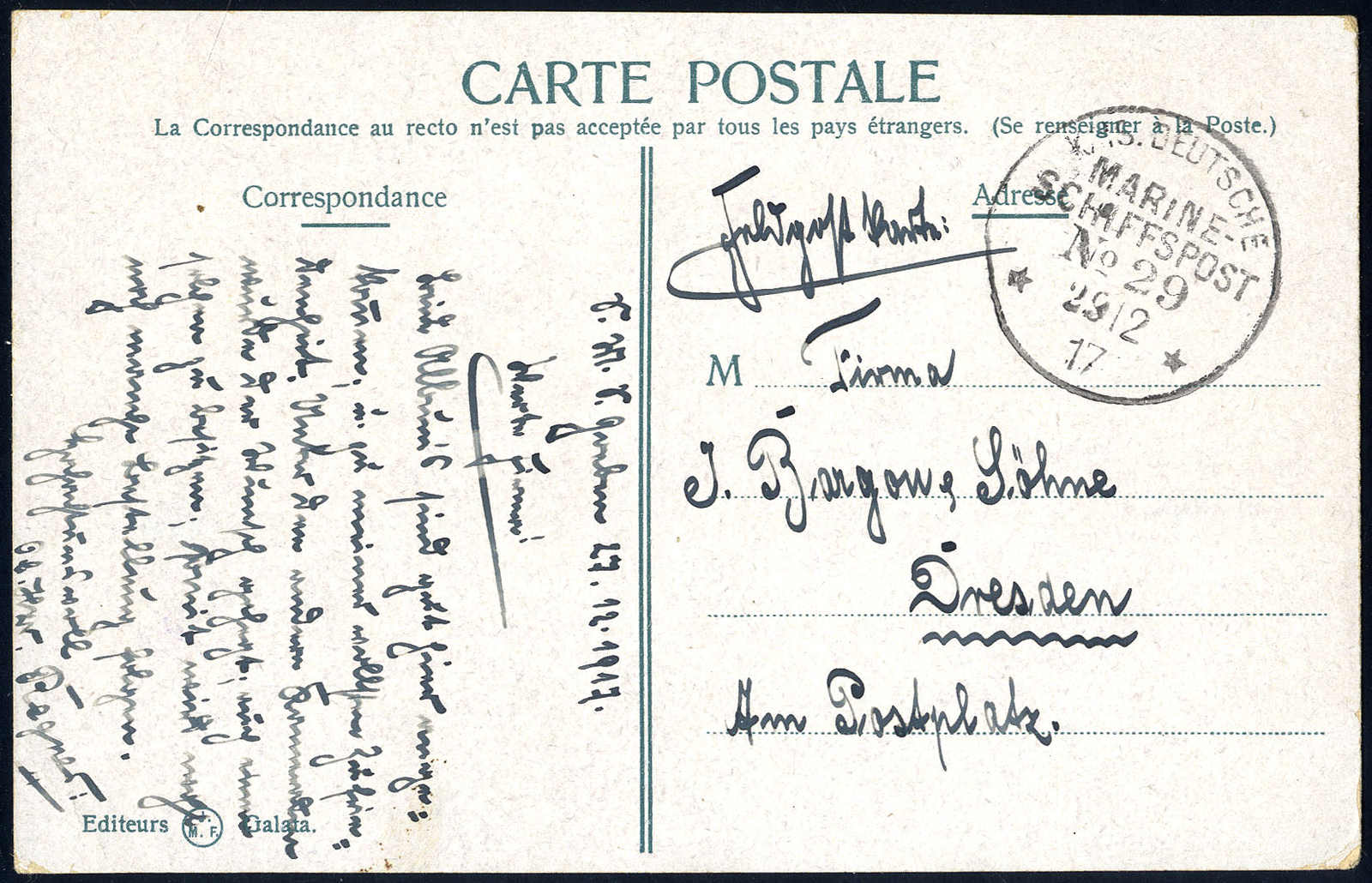 Lot 2980 - germany german post in turkey - Viennafil Auktionen 63rd LIVE AUCTION Lot 2980 - germany german post in turkey - Viennafil Auktionen 63rd LIVE AUCTION