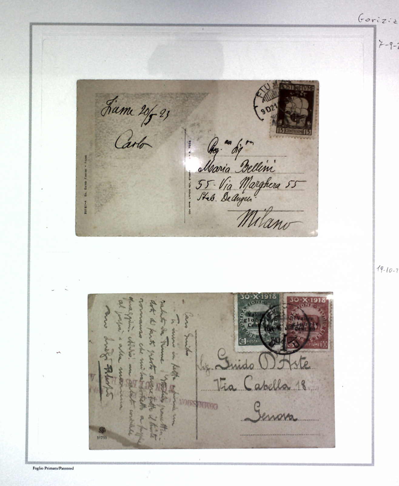 Lot 1086 - europe Fiume -  Viennafil Auktionen 63rd LIVE AUCTION