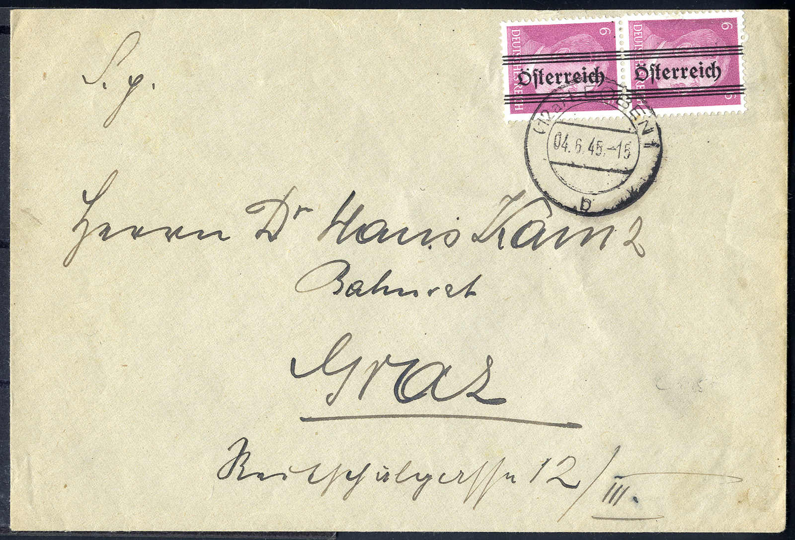 Lot 2372 - europe Austria 1945 Provisionals -  Viennafil Auktionen 63rd LIVE AUCTION