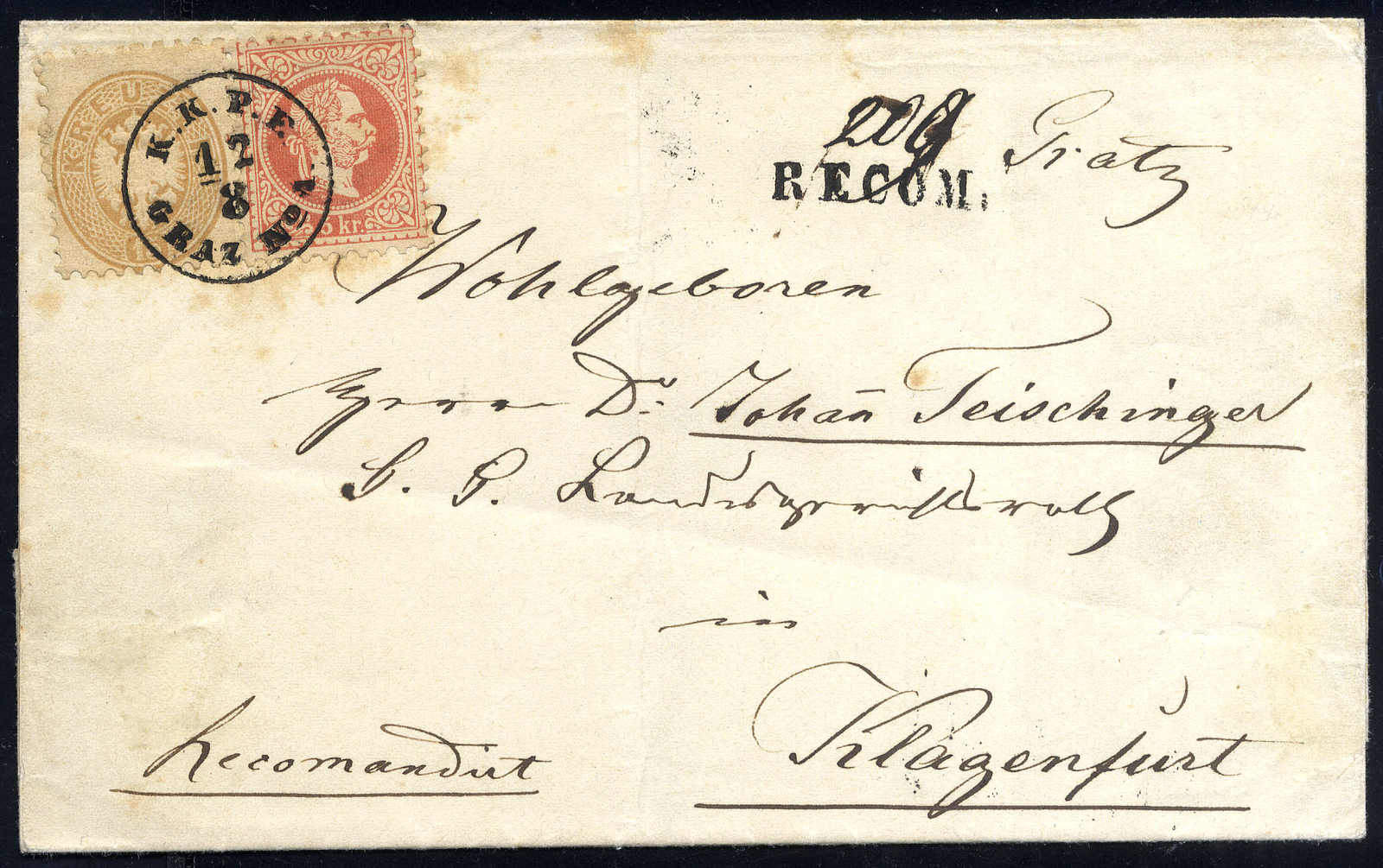 Lot 1795 - europe Austria Cancellations Styria - Viennafil Auktionen 63rd LIVE AUCTION Lot 1795 - europe Austria Cancellations Styria - Viennafil Auktionen 63rd LIVE AUCTION