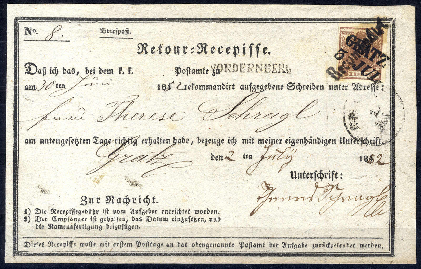 Lot 1786 - europe Austria Cancellations Styria - Viennafil Auktionen 63rd LIVE AUCTION Lot 1786 - europe Austria Cancellations Styria - Viennafil Auktionen 63rd LIVE AUCTION