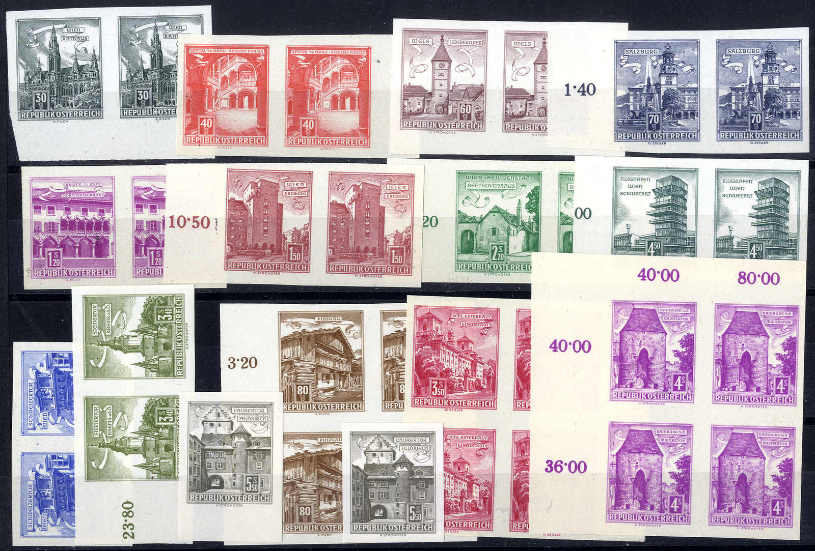 Lot 2462 - europe Austria 2nd. Republic - Viennafil Auktionen 63rd LIVE AUCTION Lot 2462 - europe Austria 2nd. Republic - Viennafil Auktionen 63rd LIVE AUCTION