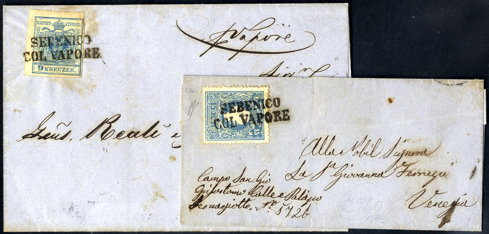 Lot 1853 - europe Austria Cancellations Dalmatia - Viennafil Auktionen 63rd LIVE AUCTION Lot 1853 - europe Austria Cancellations Dalmatia - Viennafil Auktionen 63rd LIVE AUCTION