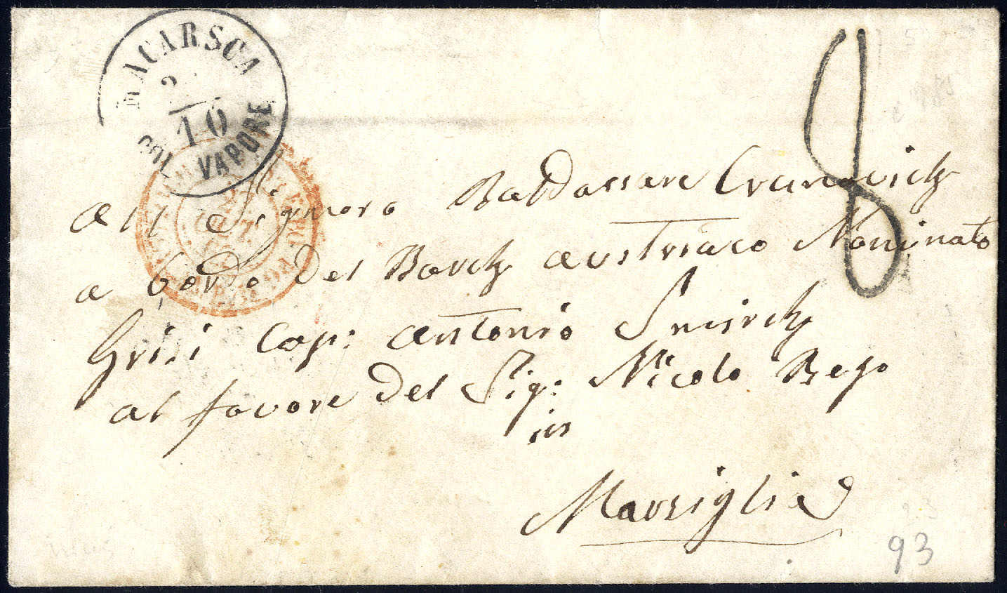Lot 1882 - europe Austria Cancellations Austrian Littoral -  Viennafil Auktionen 63rd LIVE AUCTION
