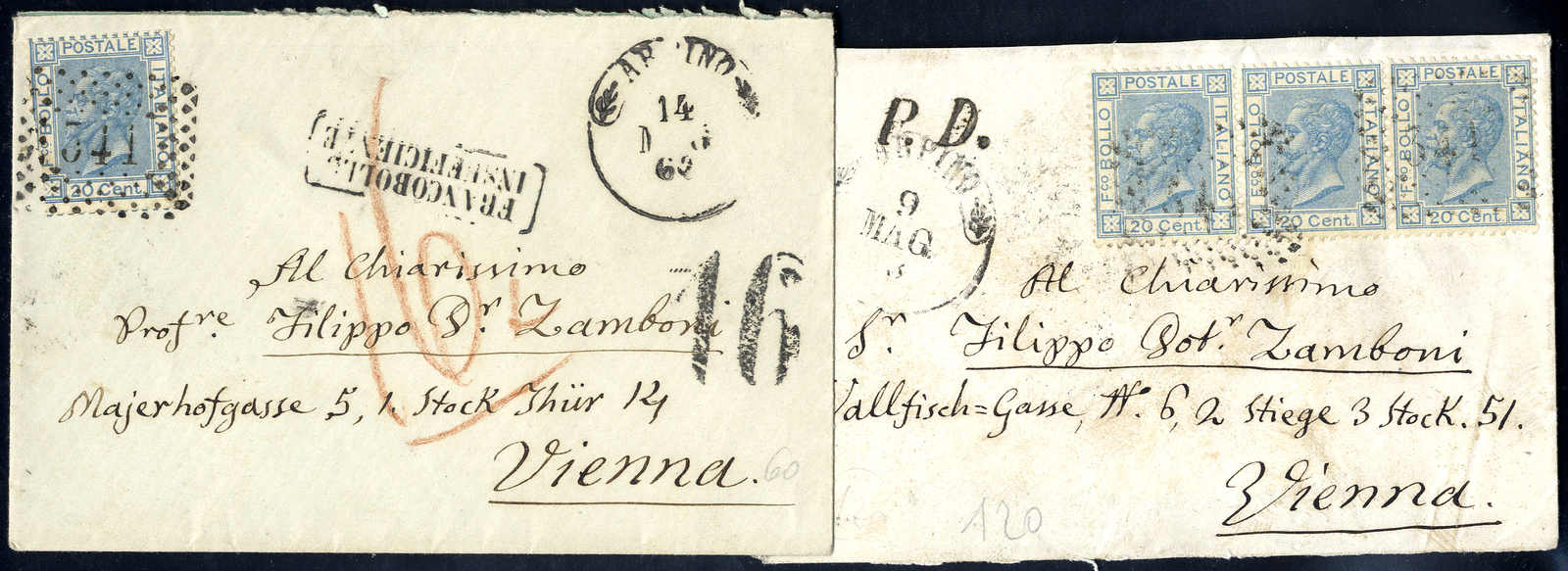 Lot 569 - europe Italian Kingdom - Viennafil Auktionen 63rd LIVE AUCTION Lot 569 - europe Italian Kingdom - Viennafil Auktionen 63rd LIVE AUCTION