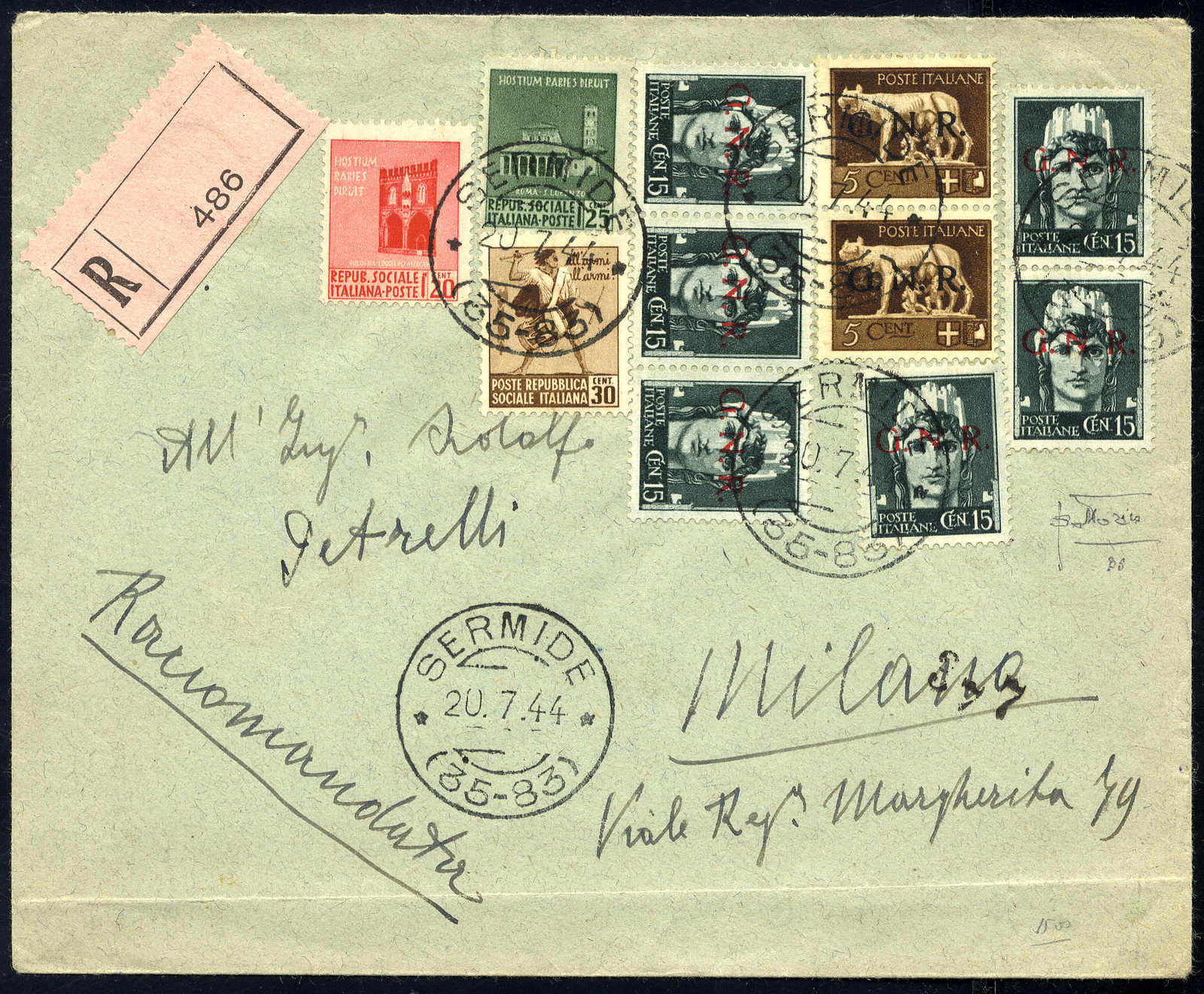 Lot 796 - europe italian social republic - Viennafil Auktionen 63rd LIVE AUCTION Lot 796 - europe italian social republic - Viennafil Auktionen 63rd LIVE AUCTION