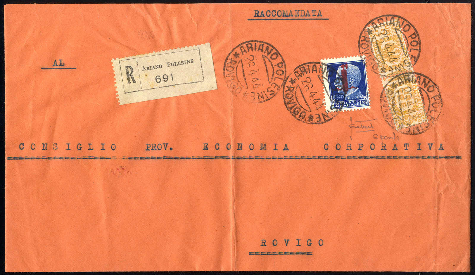 Lot 824 - europe italian social republic -  Viennafil Auktionen 63rd LIVE AUCTION