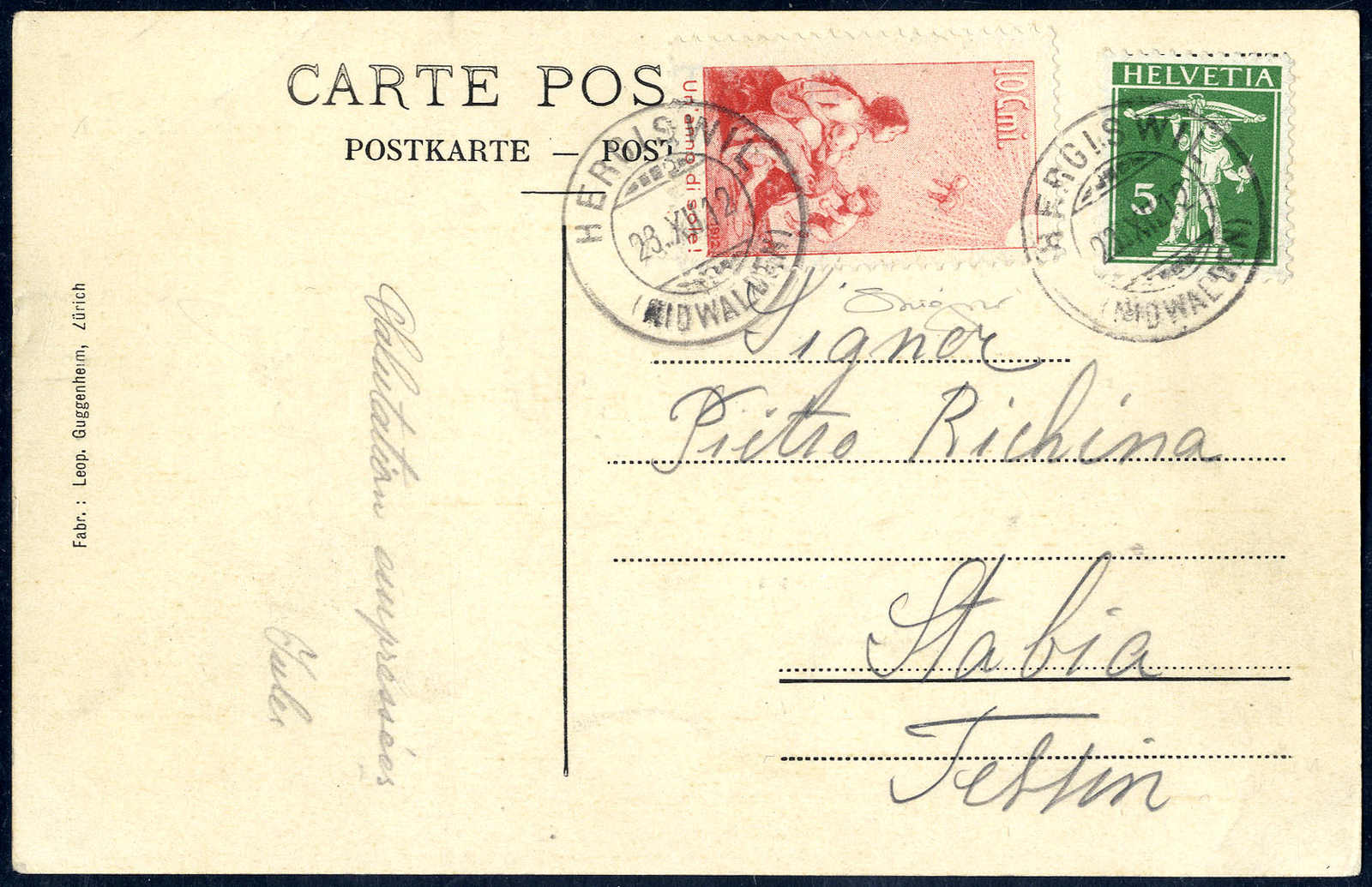 Lot 3290 - Switzerland Switzerland -  Viennafil Auktionen 63rd LIVE AUCTION