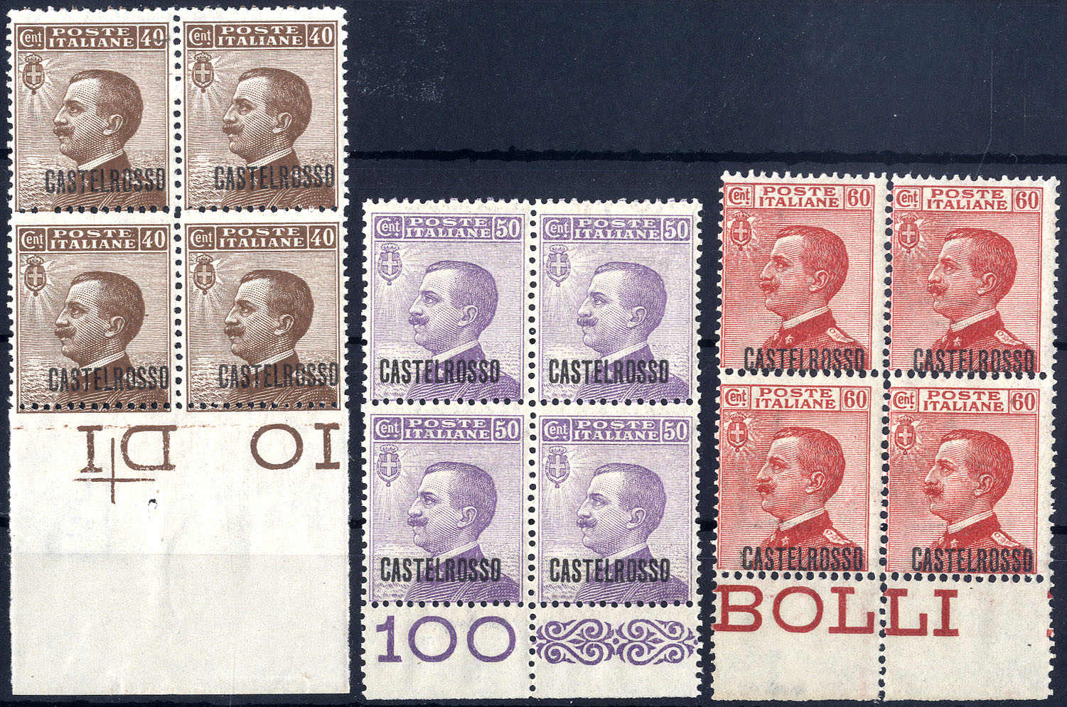 Lot 1187 - europe Aegean Islands Castellrosso - Viennafil Auktionen 63rd LIVE AUCTION Lot 1187 - europe Aegean Islands Castellrosso - Viennafil Auktionen 63rd LIVE AUCTION