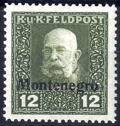4810: Österreich Feldpost Montenegro