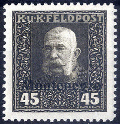 4810: Österreich Feldpost Montenegro