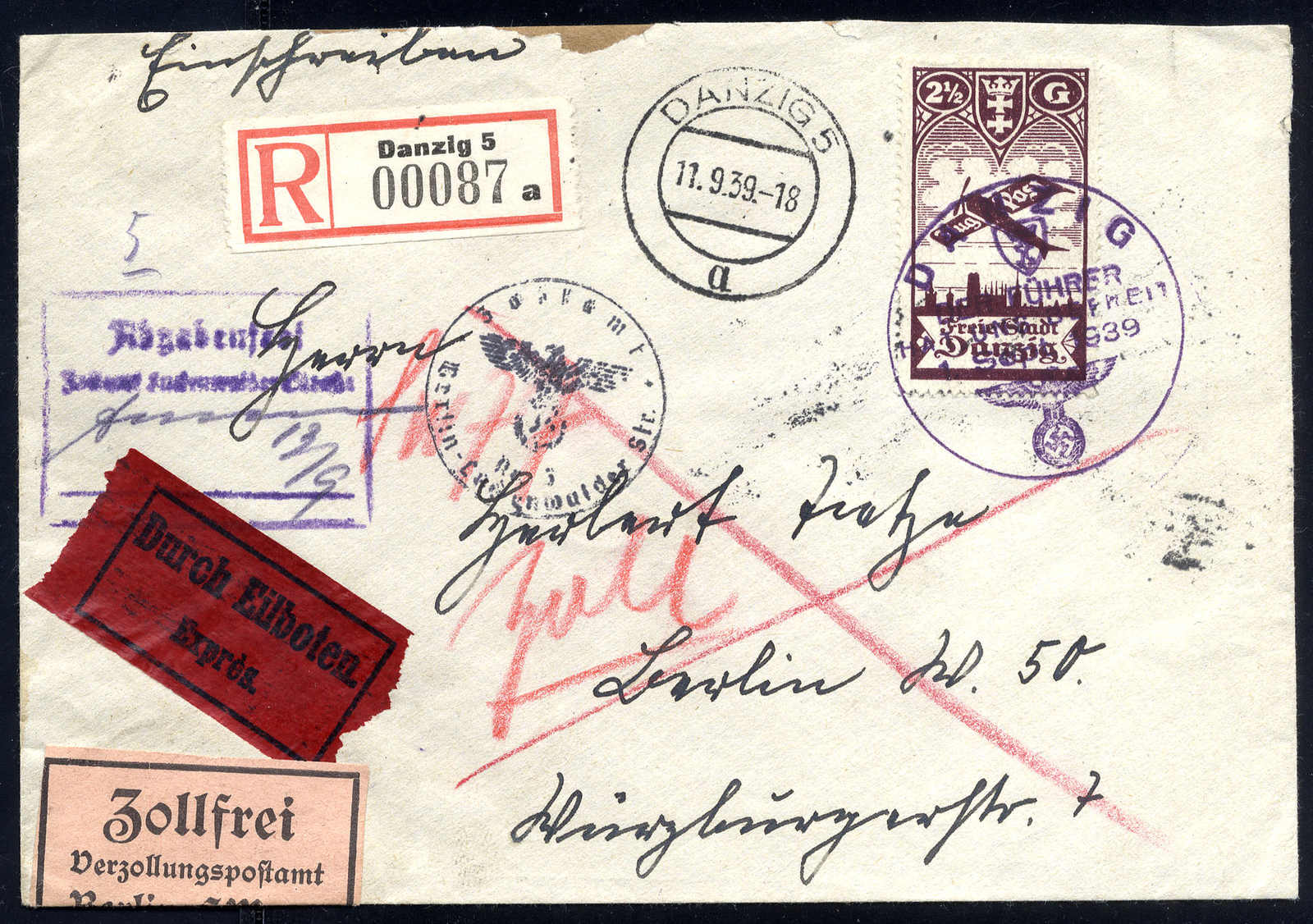 Lot 3040 - germany danzig - Viennafil Auktionen 63rd LIVE AUCTION Lot 3040 - germany danzig - Viennafil Auktionen 63rd LIVE AUCTION