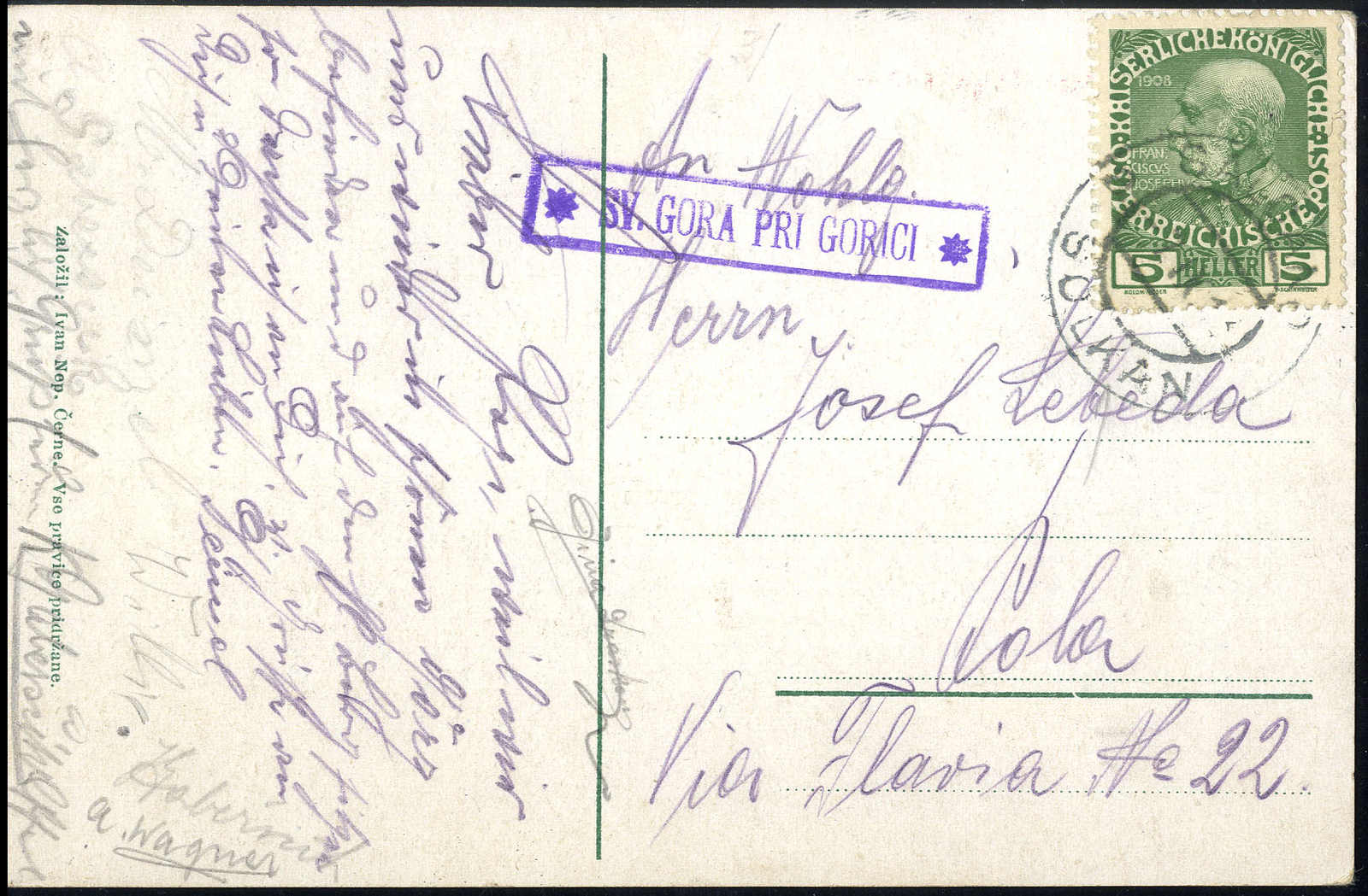 Lot 1889 - europe Austria Cancellations Austrian Littoral -  Viennafil Auktionen 63rd LIVE AUCTION