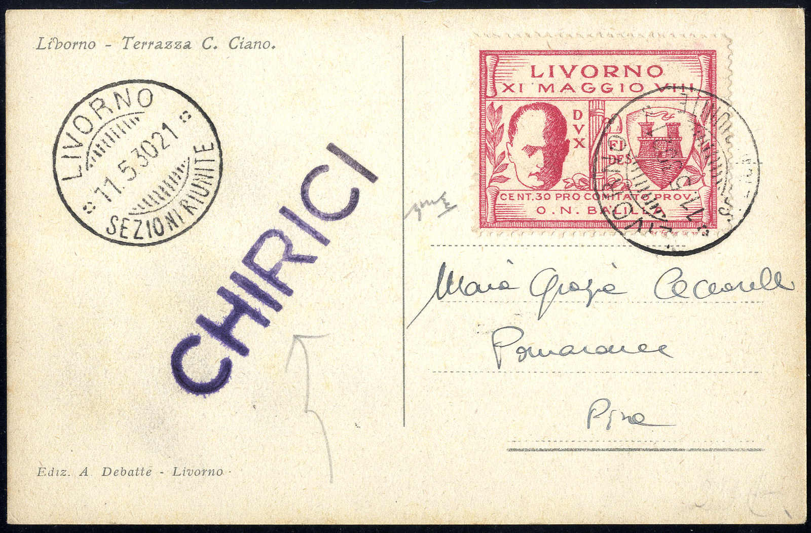 Lot 912 - europe Italy Reign Local Issue Livorno - Viennafil Auktionen 63rd LIVE AUCTION Lot 912 - europe Italy Reign Local Issue Livorno - Viennafil Auktionen 63rd LIVE AUCTION