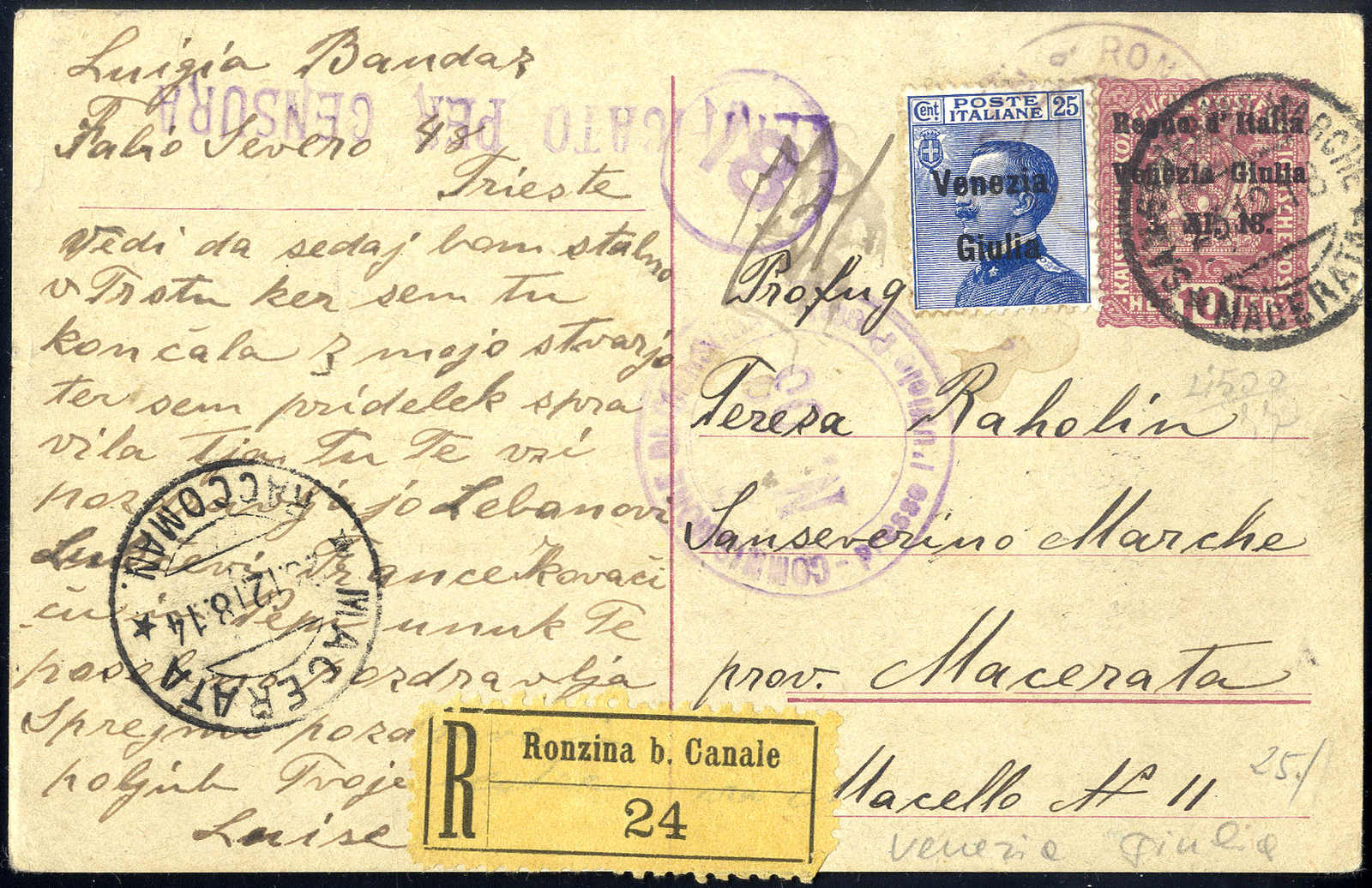 Lot 1035 - europe Italian Occupation Julisch Venetien - Viennafil Auktionen 63rd LIVE AUCTION Lot 1035 - europe Italian Occupation Julisch Venetien - Viennafil Auktionen 63rd LIVE AUCTION