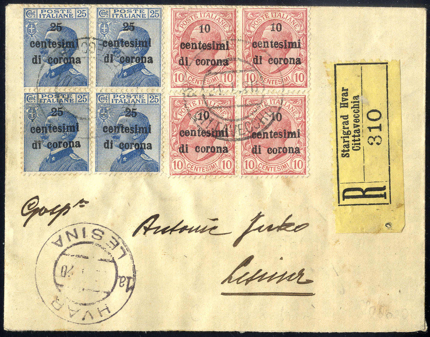 Lot 1075 - europe Italian Occuaption of Dalmatia -  Viennafil Auktionen 63rd LIVE AUCTION